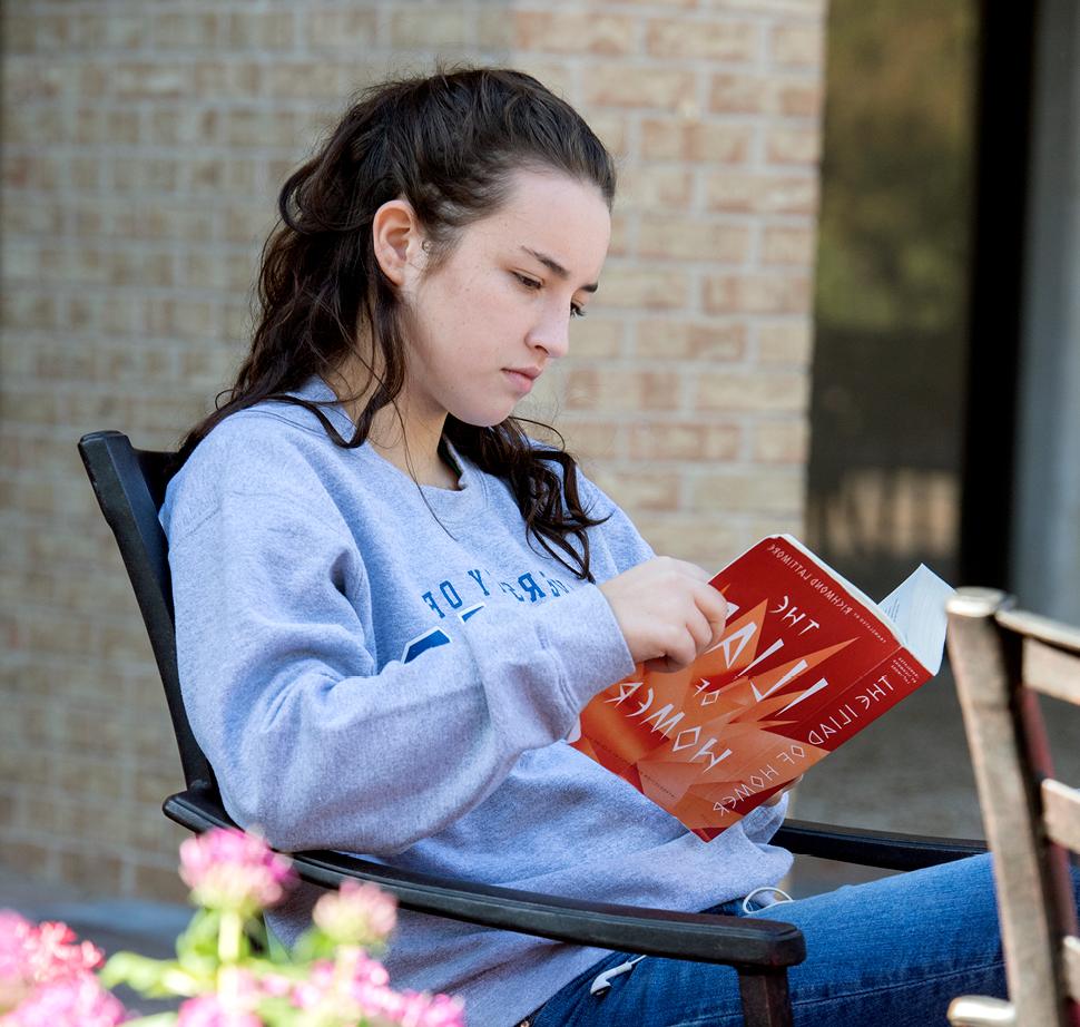 Student Studying